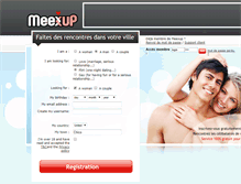 Tablet Screenshot of meexup.com